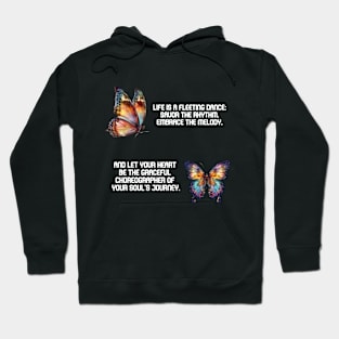 Fluttering Beauty Butterfly T-Shirt Hoodie